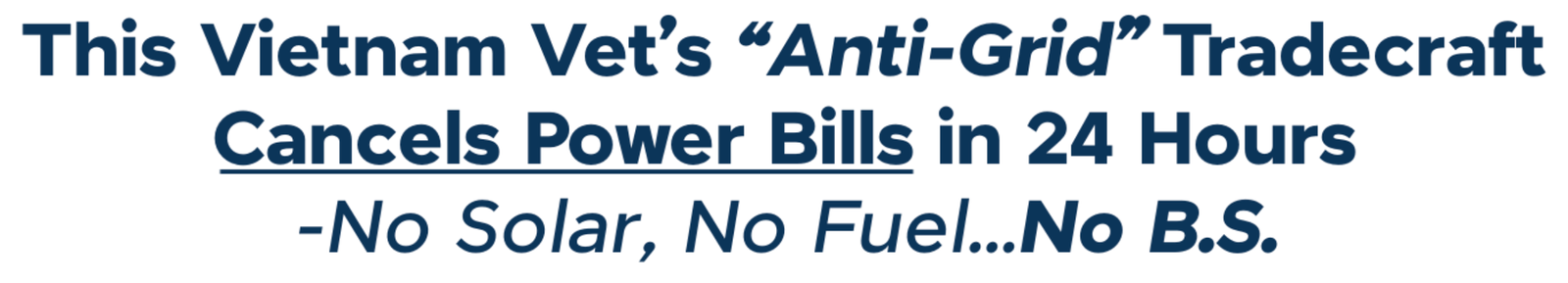 Last Battery Headline